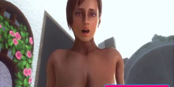 Video Games Hot 3D Girlfriends with Huge Bubble Butt Gets Fuck