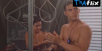 Blake Lindsley Breasts Scene  in Starship Troopers