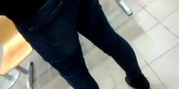 Milf's ass at post office 1