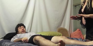 Stepmother Gives Stepson The Wrong Pills And Helps Him Cum