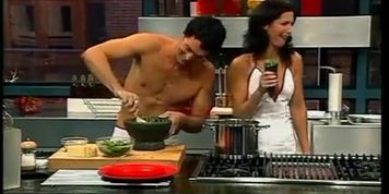 Dena Ashbaugh Butt Scene  in Barely Cooking