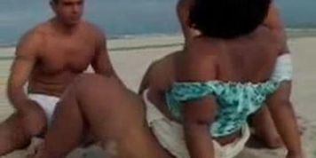 Real Big Mother Fuck 2 Guys On Beach