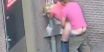 People having sex on the street The Netherlands