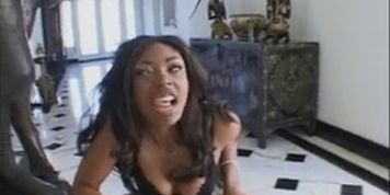 2 BLACK CHICKS DESTROYED BY BBC (Diana DeVoe, Vanessa Blue)