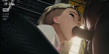 Spider Gwen getting BBCED