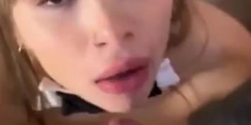 Big Boobs Latina Gets Facial