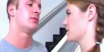 Tall skinny pigtailed Teen screwed