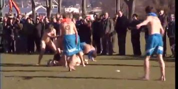 Naked NZ Rugby match ok quality