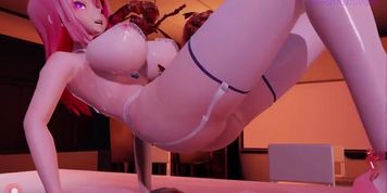 3D mmd by hentai tree