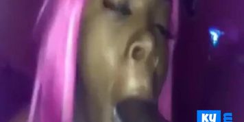 Homemade amateur Ebony gf's sloppy blowjob Compilation