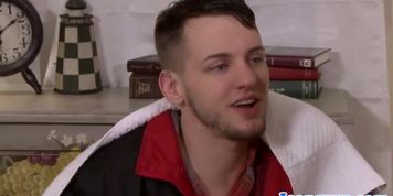 Iconic hunk bottoms after rimjob (Billy Santoro, Colton Grey)