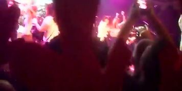 Boobs Out On Stage For Steel Panther Chicago 2015