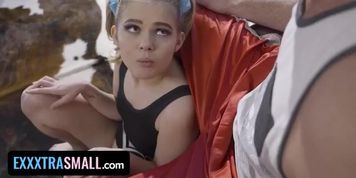 Tiny girl will do anything to get into the Team