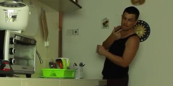 Quarantine fun at home with amateur petite girl