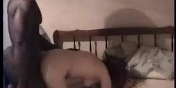 white teen gets black dick from back