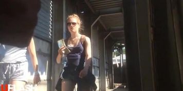 Flashing Tourists in Paris!!