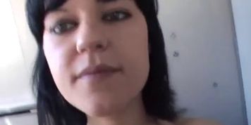 German Amateur Teen Girlfriend Hot Blowjob With Cum On Tits
