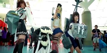 Shimakze Shows Off Her Cute Butt at Anime Expo 2018