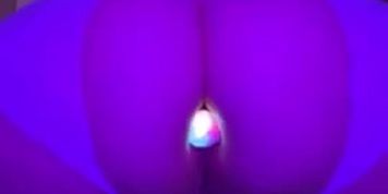 Slimthickn twerking with light up buttplug