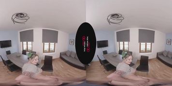 Chubby teen anal with green hair