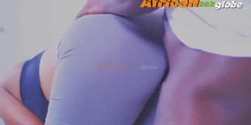 Ebony african booty