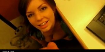 Amateur Blowjob In Office