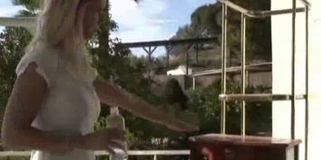 MANIAC PASS - Blonde MILF banged outdoors (Totally Tabitha)