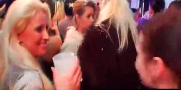 Hottie pornstars screw in a club