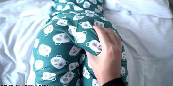 step mother and step son share a bed in a hotel room - short version