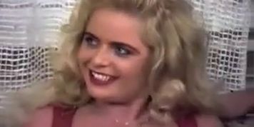 Horny Blonde gets a DP threesome (Little horny)