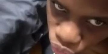 Huge cumshot on juicy lip teen(hmu for full)