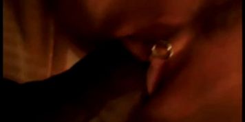 White Pussy with Black Creampie - video 1