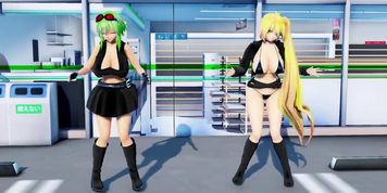 MMD Gumi & Neru - Matryoshka (oyaasan)