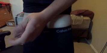 Strip Naked, Wank and Play With My Hole  Slow Motion Cumshot