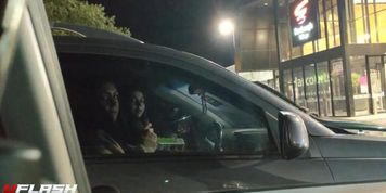 Car Cock Flash For Two Teens!