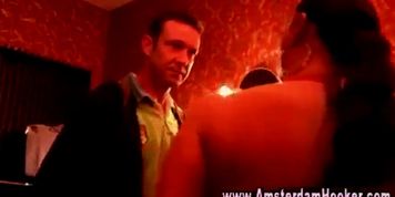 Sexy european hooker with big tits