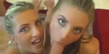 German Twins 3some - video 1