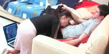 mother caught son watching porn