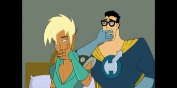 Best funny clip - SUPERMAN GAY ANAL - Superman double personality - OMOSEXUAL Clark Kent ASS FUCKING