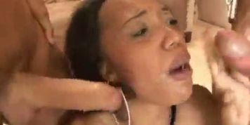 gangbang and bukkake for Kapri
