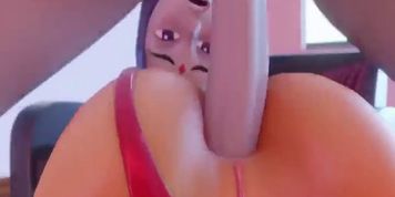 Hot raven and starfire