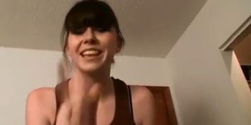Bitchy Step Sister Foot Job with CEI