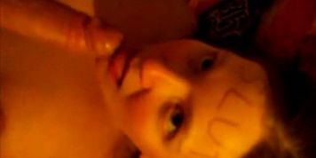 my Submissive Slut worshipping my dick