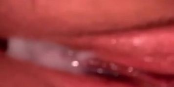 Wife tries pushing unwanted creampie 