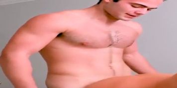 Hot college guy fucks rough