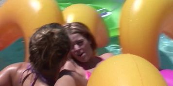Gwen and Trisha Go From a Pool Day to Pussy Play (Gwen Diamond, Trisha Rey)