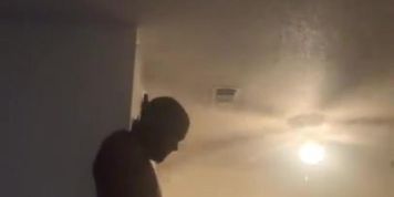 Phat Booty Ebony Taking Pipe