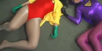 knightwoman and robin 2