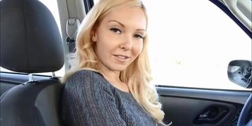 Aaliyah Love in car joi