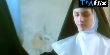 Eva Grimaldi Breasts,  Bush Scene  in La Monaca Del Peccato